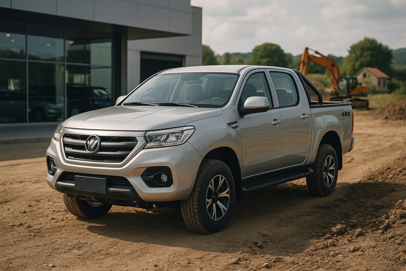 Foton Tunland V9 4x4 Sürüş Modu ve Arazi Seçimi