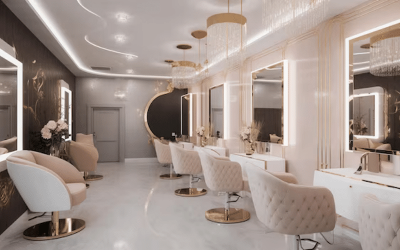 Lüks Kuaför Salonları için Özel Tasarım Kuaför Koltukları